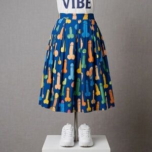 Colorful P(atterned) Skirt for Farah